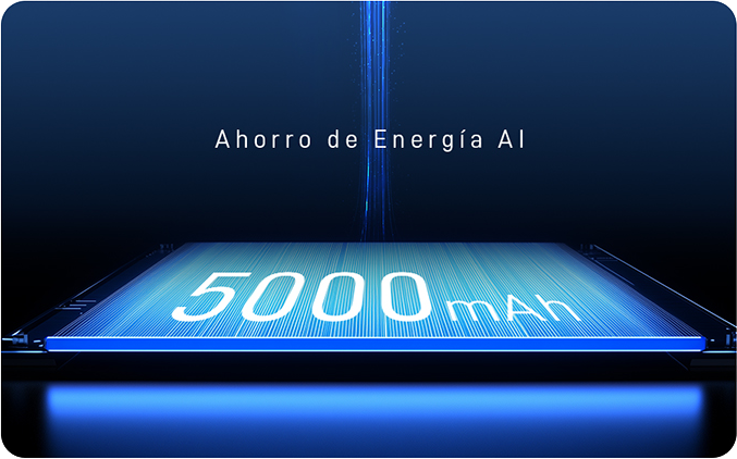 5000 mAh - Ahorro de Energ&iacute;a AI