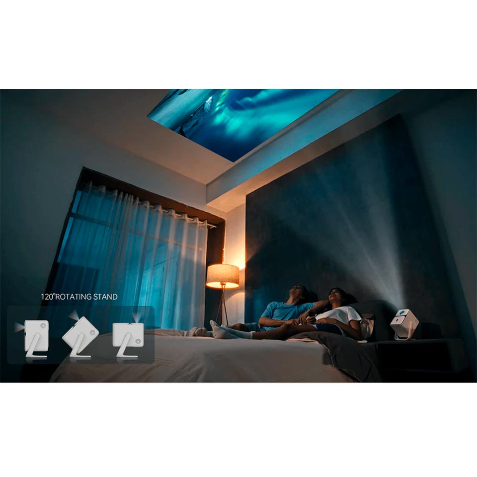 Proyector Wanbo T2 Ultra Full HD con conectividad Bluetooth 5.0.