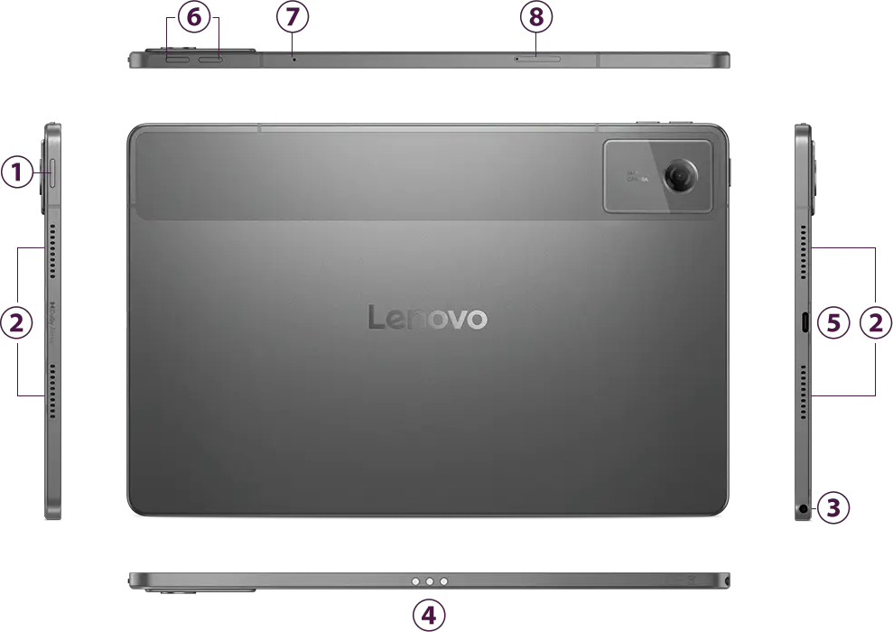 Lenovo IdeaTab 11in Luna Grey Modelo ZAFM0221CL