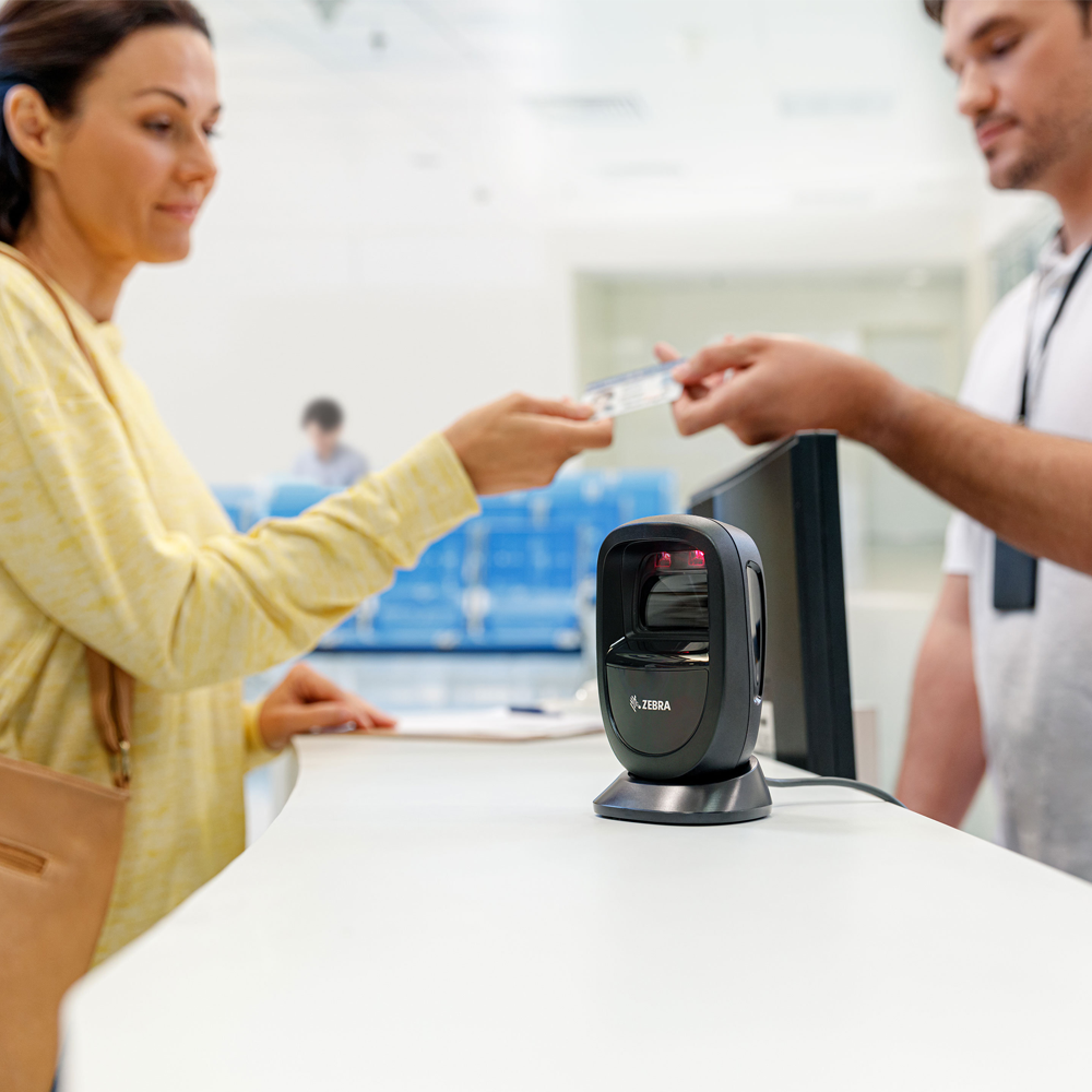 Lector de c&oacute;digo de barras Zebra DS9308 de dise&ntilde;o compacto