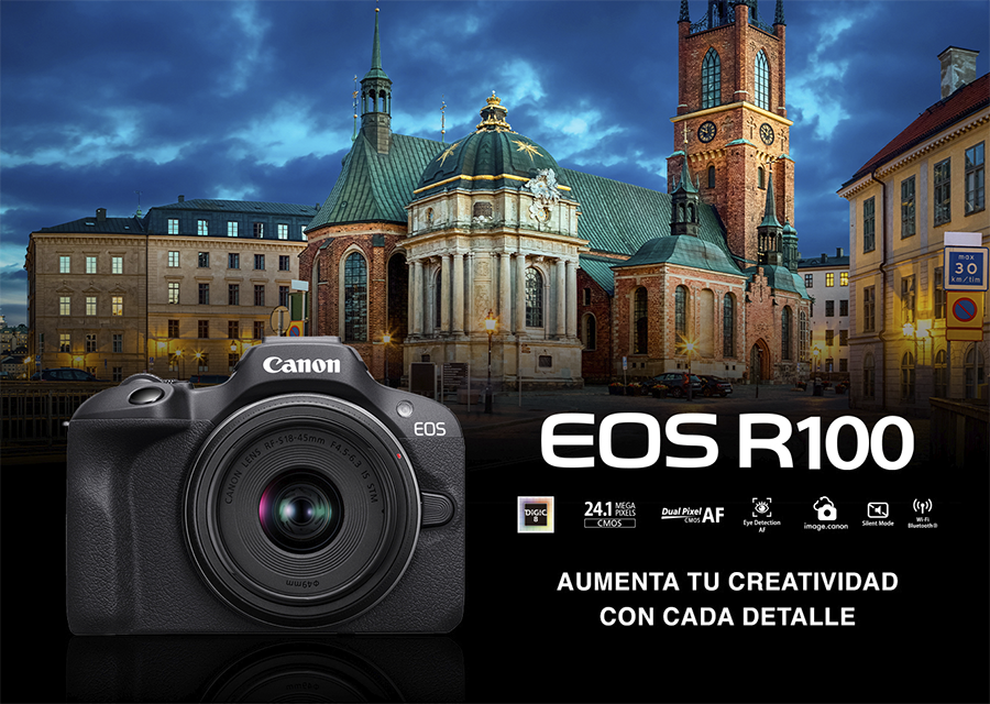 Canon EOS R100 - Aumenta tu creatividad con cada detalle