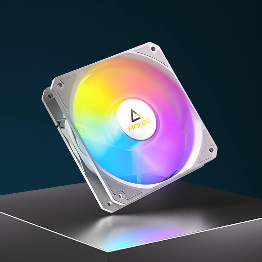 Ventilador Antec P12R ARGB White con iluminaci&oacute;n LED direccionable