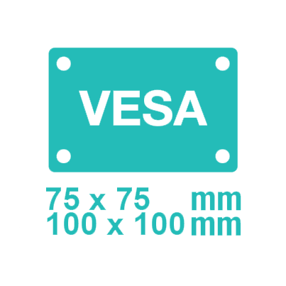 Montura VESA 75x75mm 100x100mm