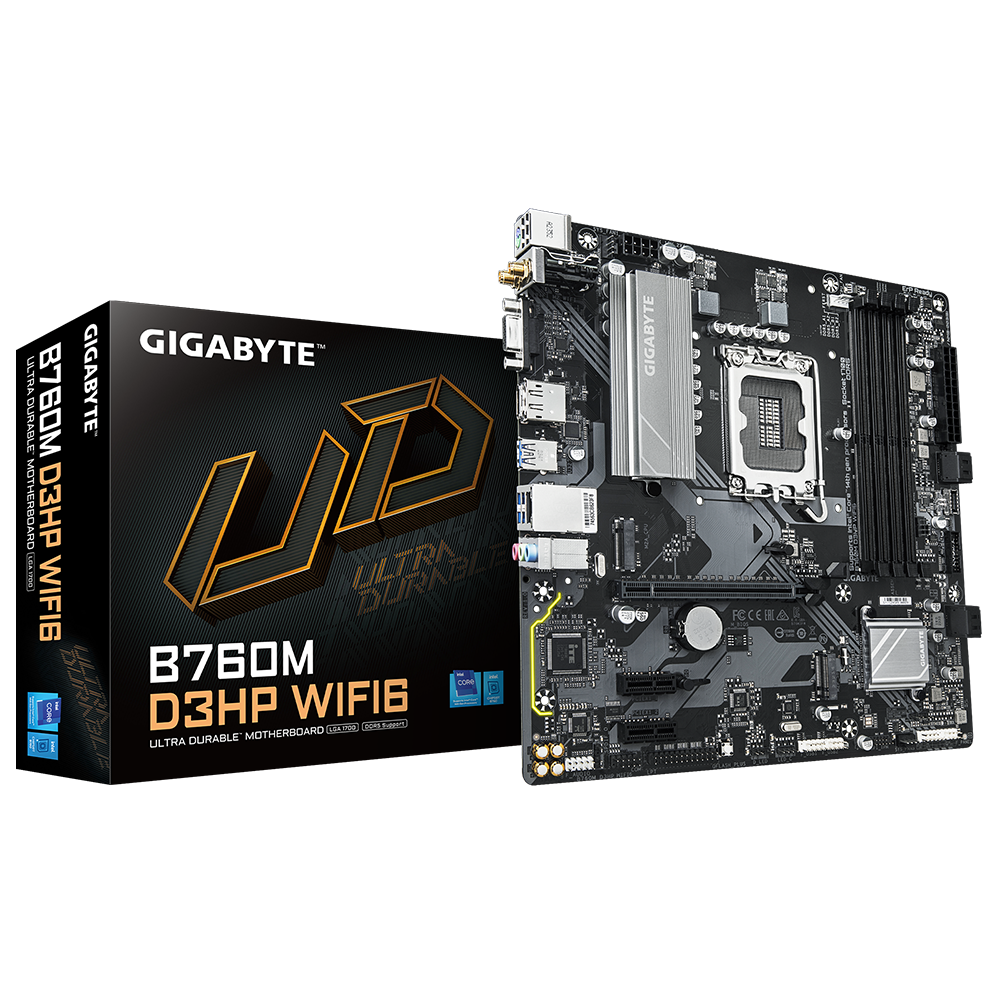 Placa madre GIGABYTE B760M D3HP WIFI6 con socket LGA1700