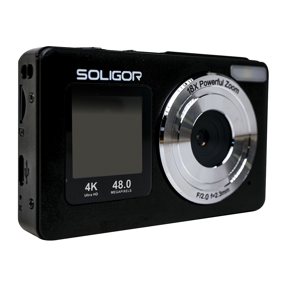 Lente focal y zoom digital de la Soligor DC065