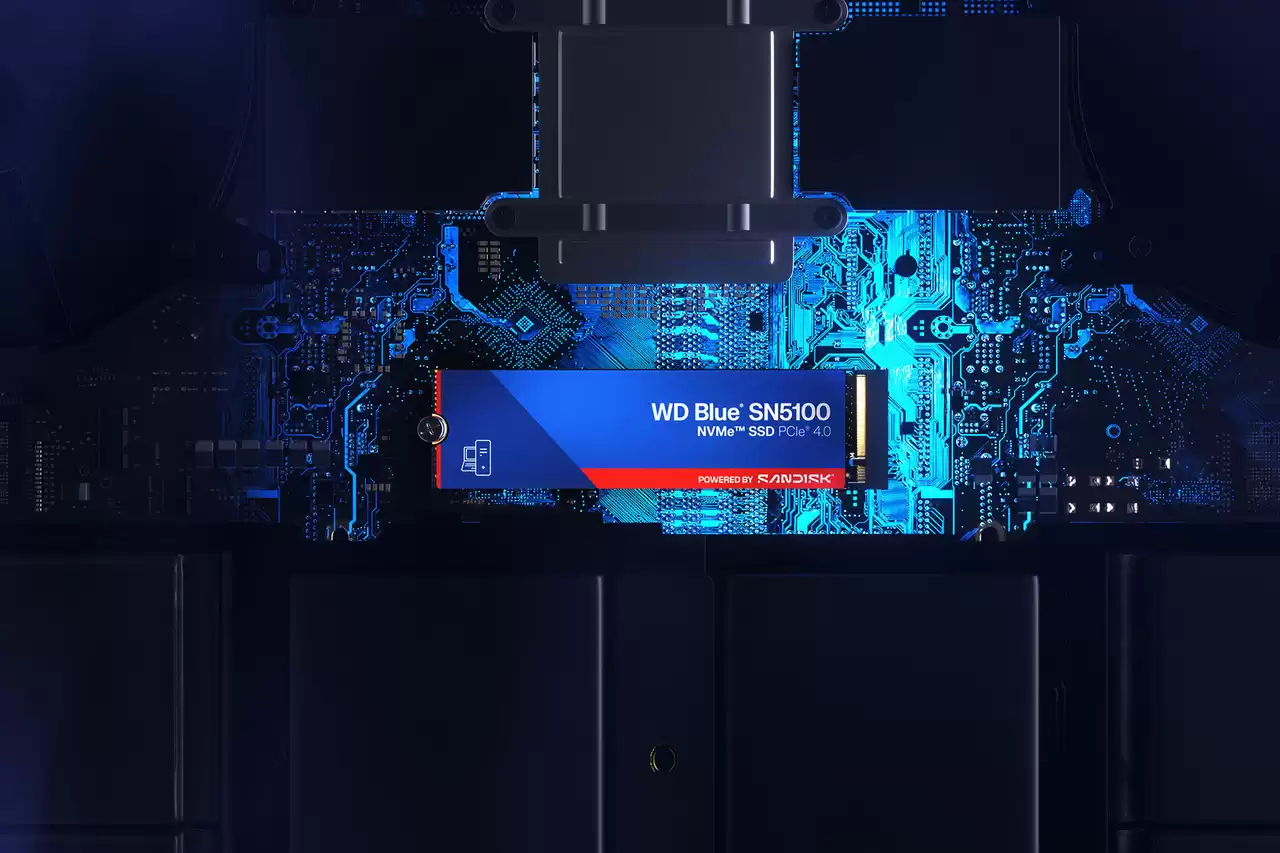 Unidad SSD 500GB interna vista frontal, disco s&oacute;lido de alto rendimiento para notebook y PC