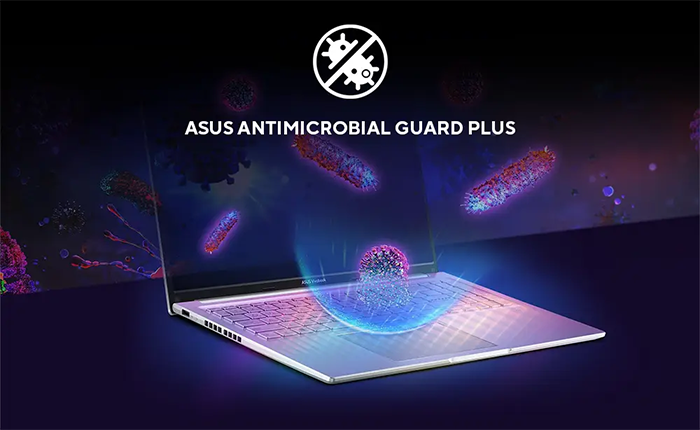 Imagen simulada de ASUS Antimicrobial Guard Plus