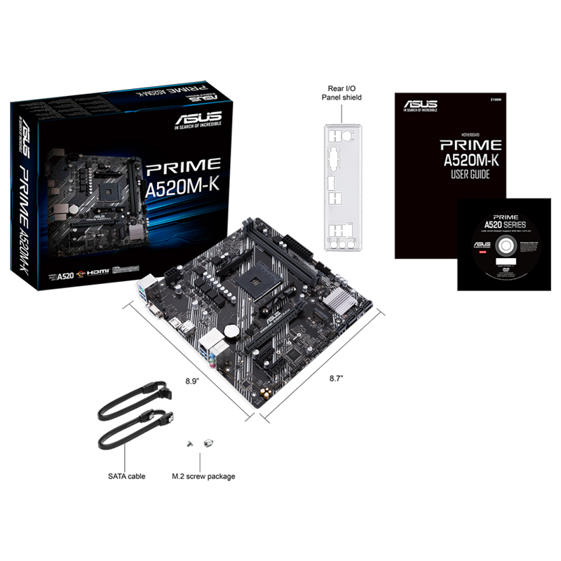 Componentes de protecci&oacute;n ASUS 5X Protection III y disipadores