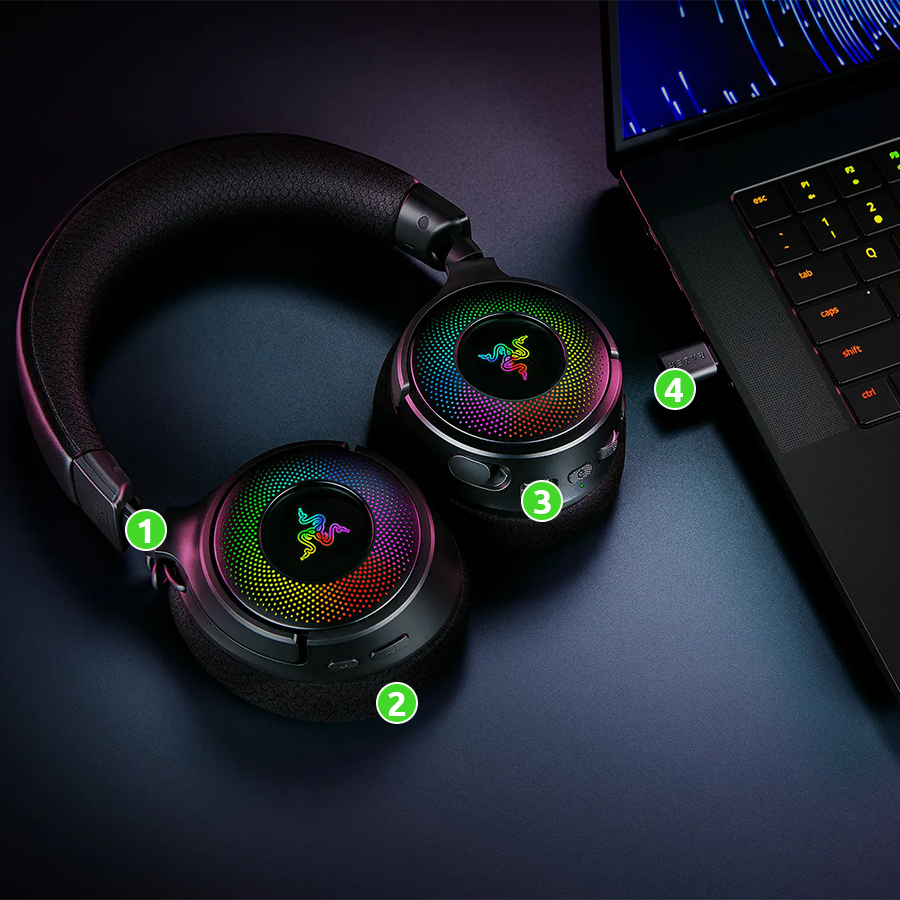 Aud&iacute;fonos Gamer Razer Kraken V4