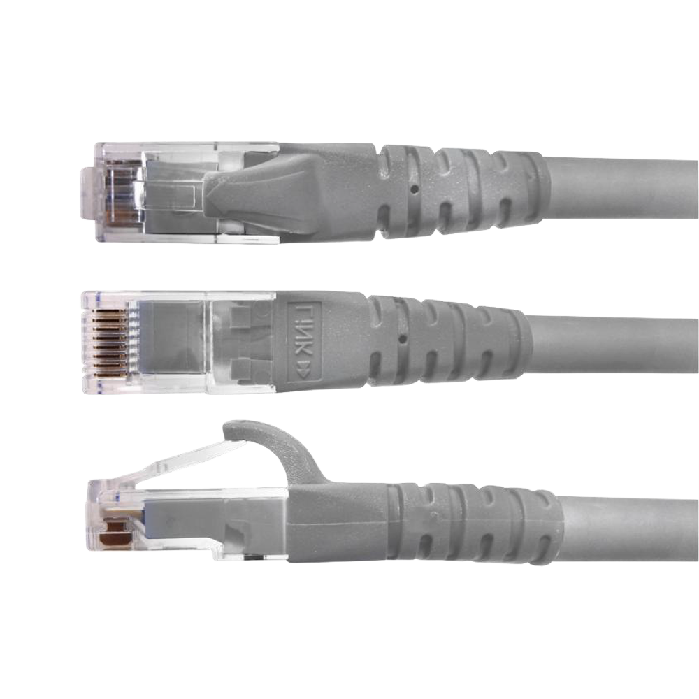 Detalle de conectores RJ45 del cable LAN Linkmade