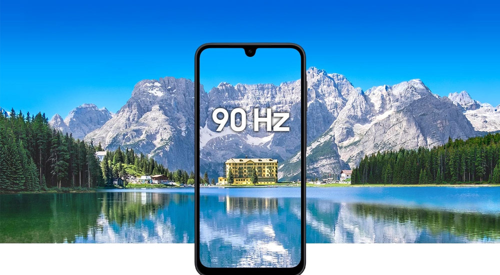 Samsung Galaxy A17 vista frontal pantalla 6.7 pulgadas Super AMOLED FHD+