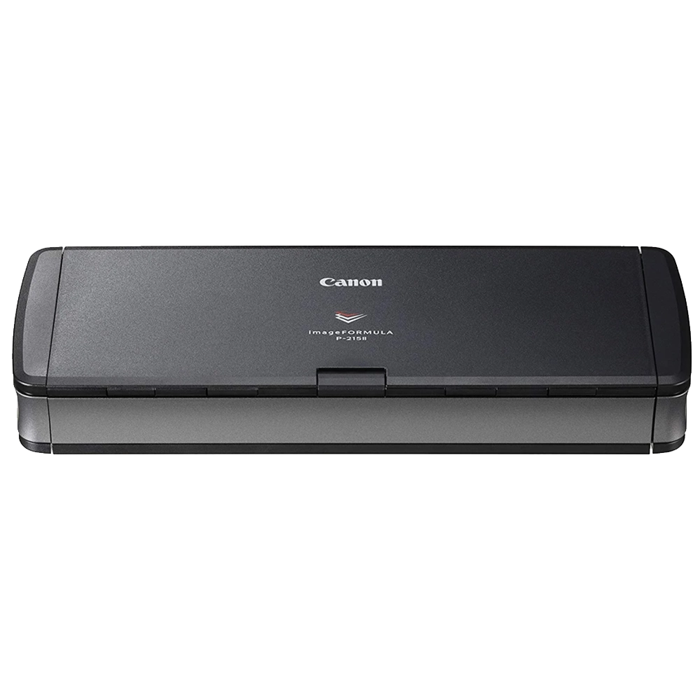 Esc&aacute;ner m&oacute;vil Canon imageFORMULA P-215II compacto y port&aacute;til para oficinas