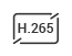 Icono compresion H.265
