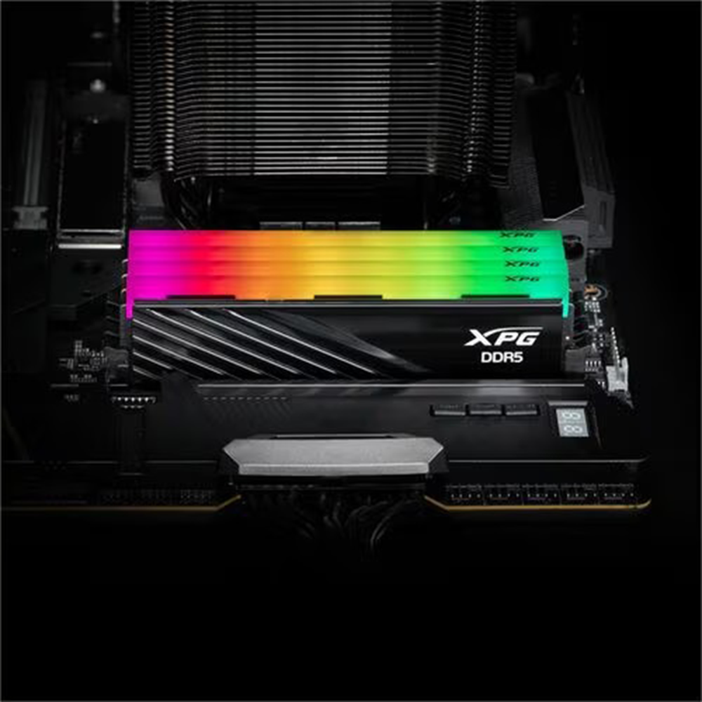 Memoria RAM XPG LANCER BLADE DDR5 con disipador de perfil bajo en color negro