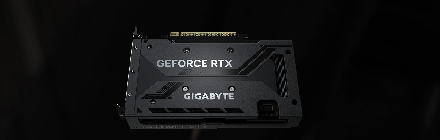 Tarjeta de video RTX 5050 instalada en gabinete PC gamer mostrando tama&ntilde;o y dise&ntilde;o compatible con configuraciones de alto rendimiento