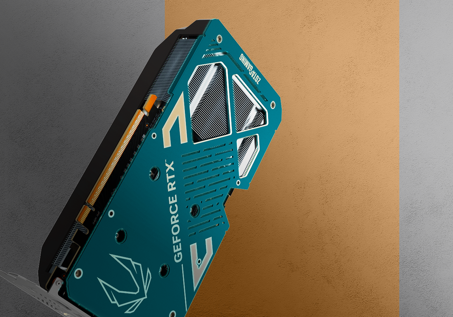 dise&ntilde;o compacto sff-ready de la tarjeta zotac twin edge white