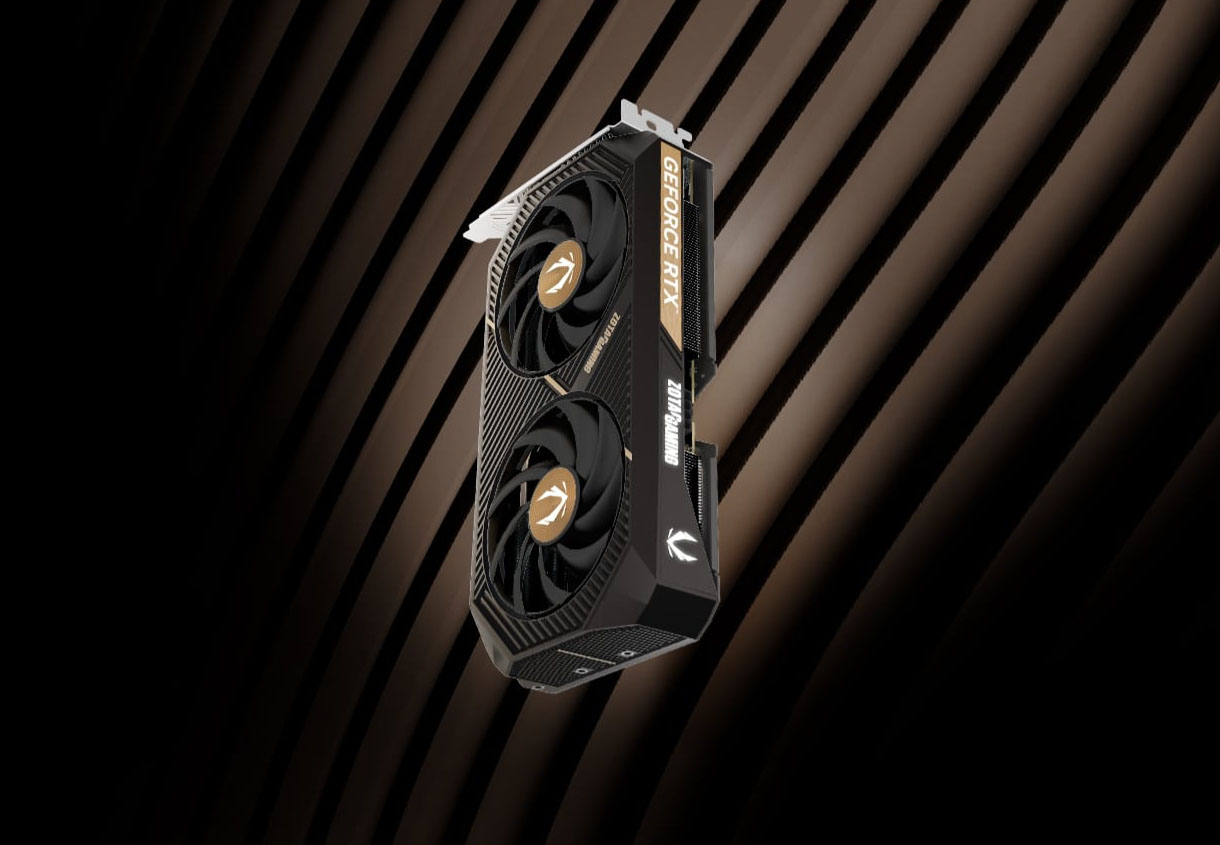 arquitectura nvidia blackwell y dlss 4 en tarjeta zotac white