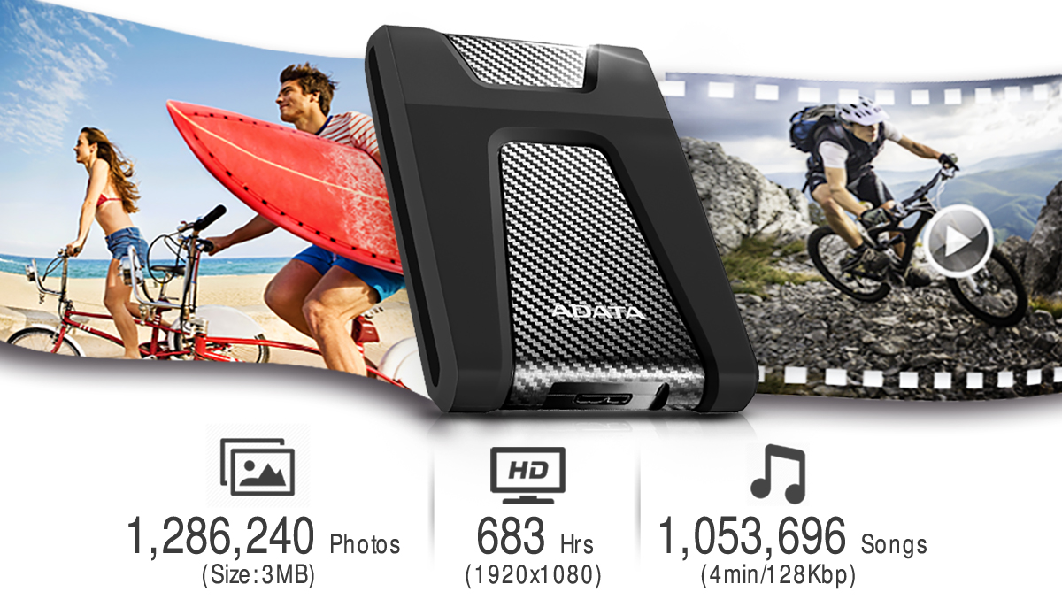 Capacidad de almacenamiento masiva para videos 4K y juegos