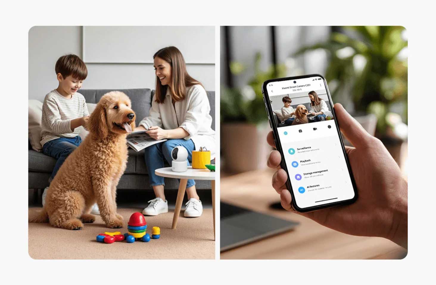 Xiaomi Smart Camera C201 con almacenamiento microSD y conexi&oacute;n WiFi estable