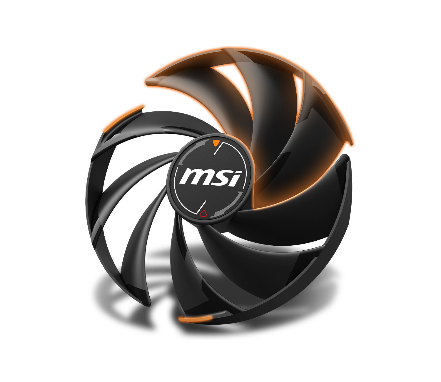 Detalle de los puertos de salida DisplayPort y HDMI de la MSI RTX 5050