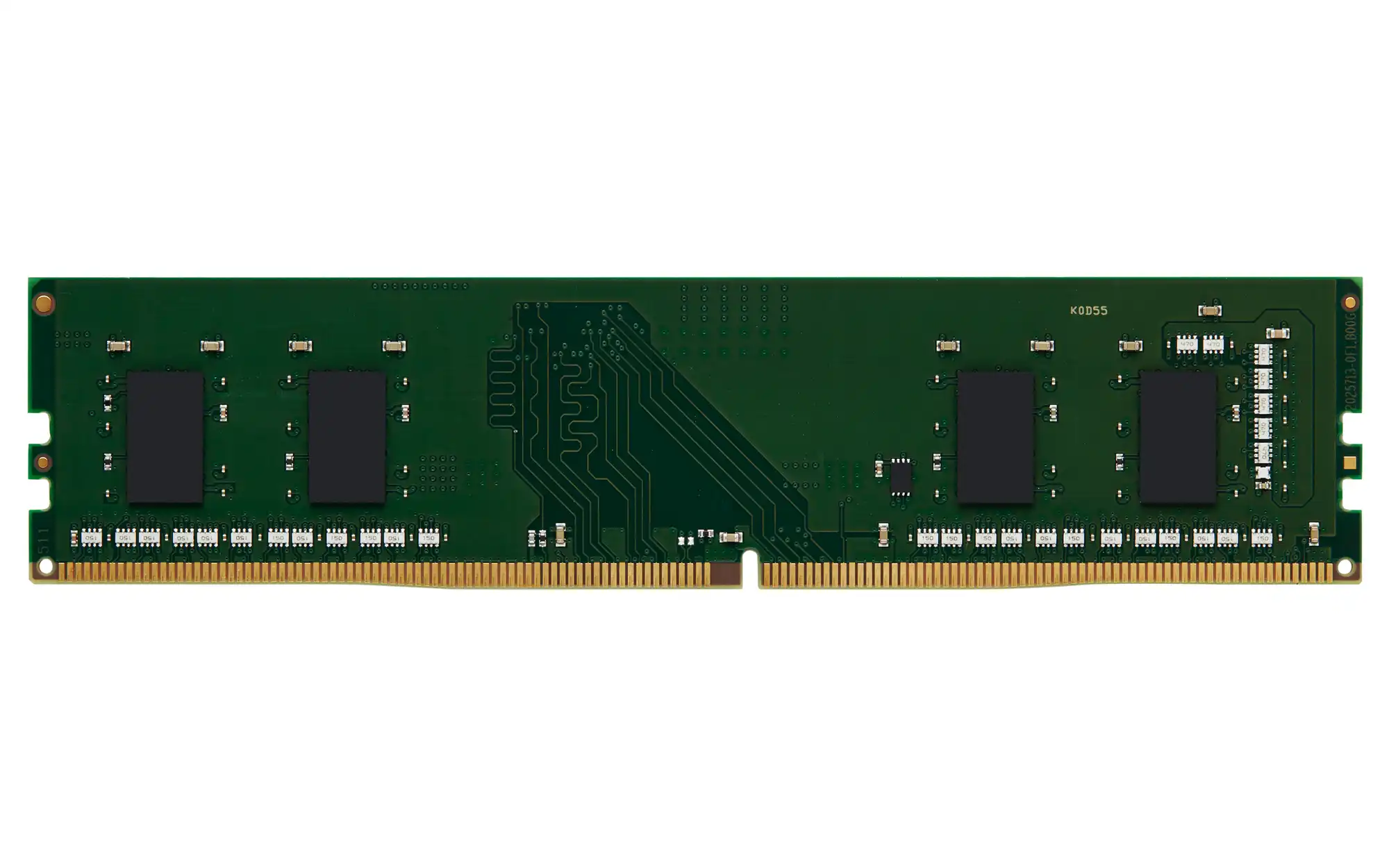 Memoria RAM Kingston ValueRAM DDR4 de 8GB con contactos de oro