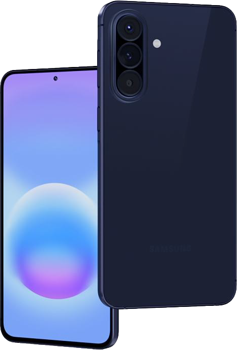 Vista frontal y posterior de Smartphone Galaxy A57 5G
