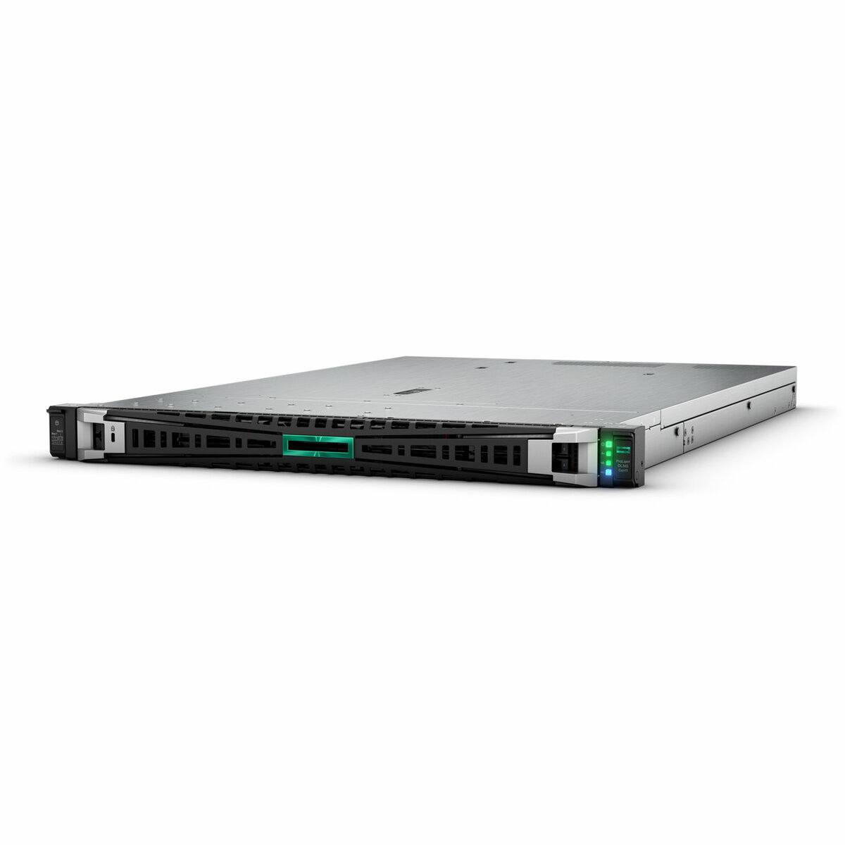 Interior del servidor mostrando procesador AMD EPYC y ranuras DIMM