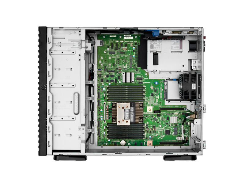 Vista frontal del servidor torre HPE ProLiant ML110 Gen11
