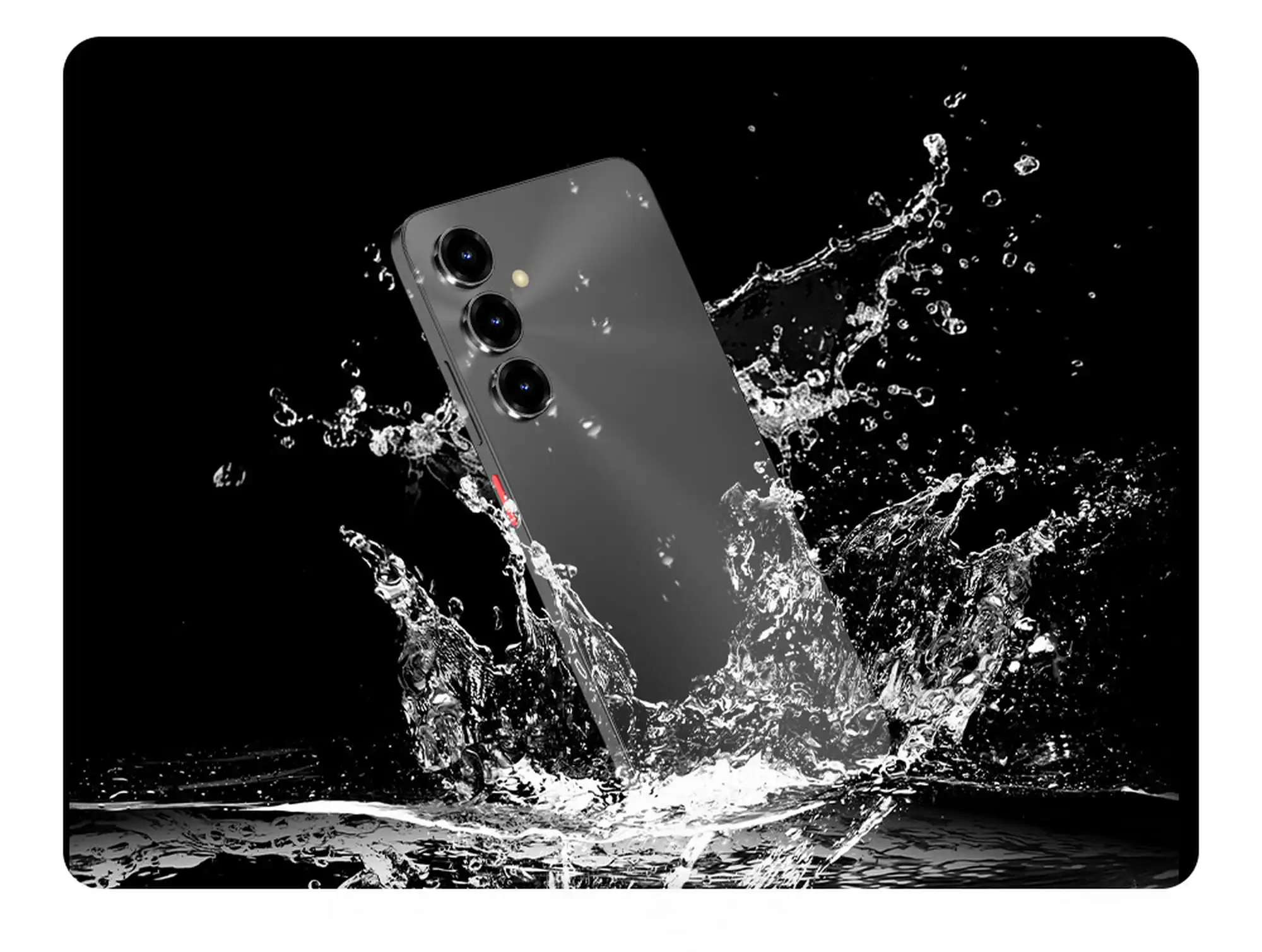 ZTE V80 Max vista trasera acabado brillante dise&ntilde;o moderno