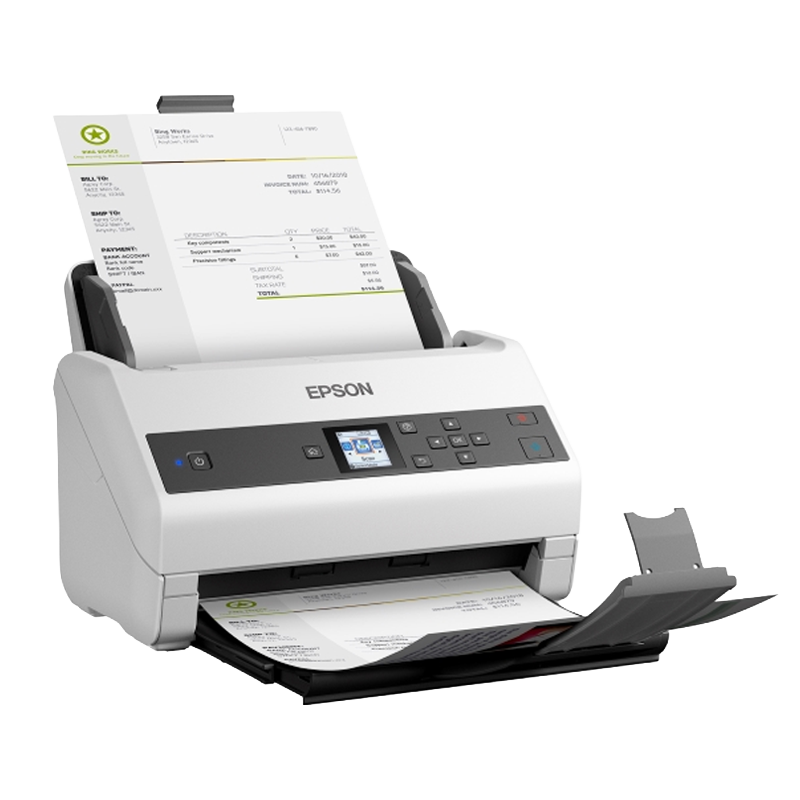 Esc&aacute;ner de escritorio Epson DS-870 con alimentador autom&aacute;tico de documentos
