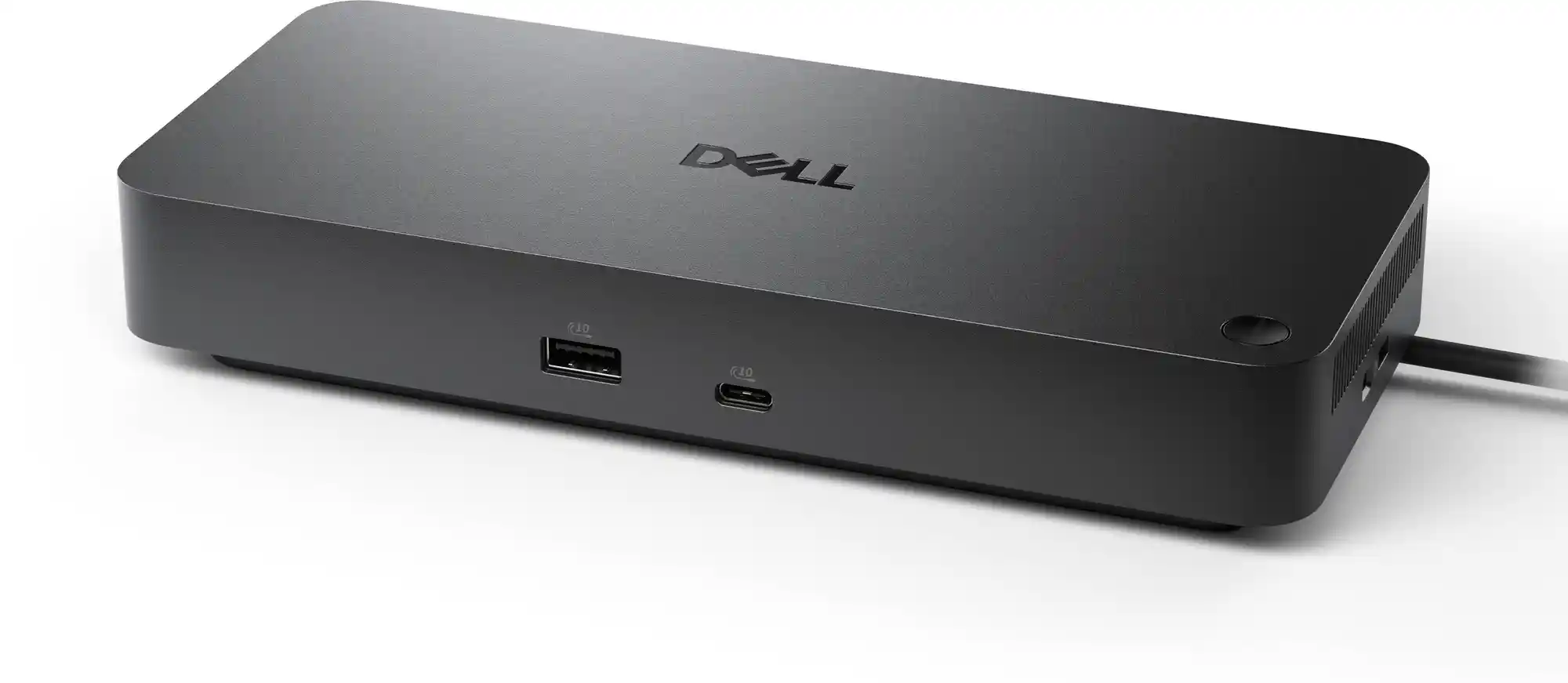Estaci&oacute;n de acoplamiento Dell Pro WD25 conectada a m&uacute;ltiples perif&eacute;ricos