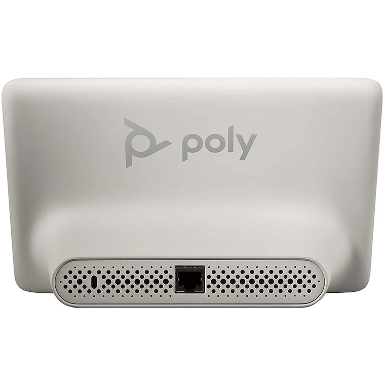 Interfaz de usuario con calendario integrado en el controlador Poly TC8