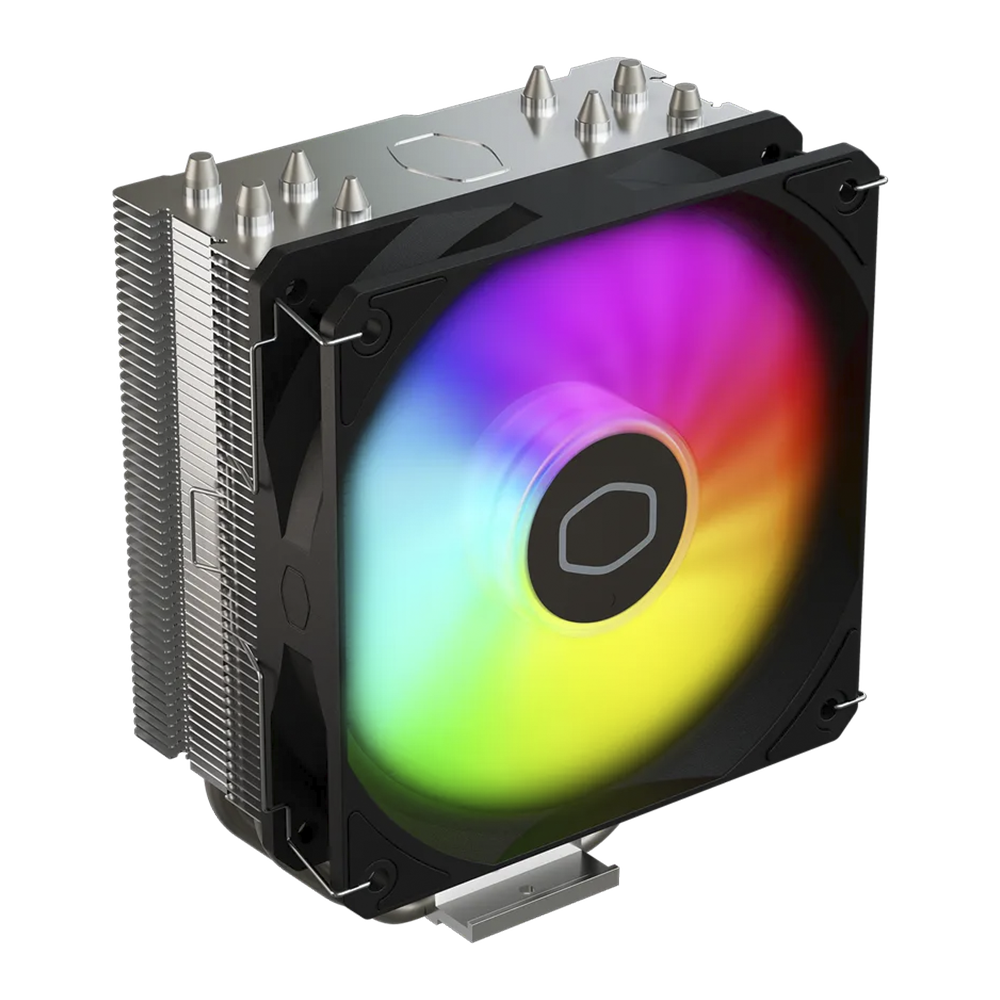 Enfriador de aire para CPU Cooler Master con ventilador ARGB y aletas de aluminio