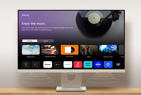 Monitor Smart LG MyView 25in Full HD IPS WebOS 25SR50F-W.AWH