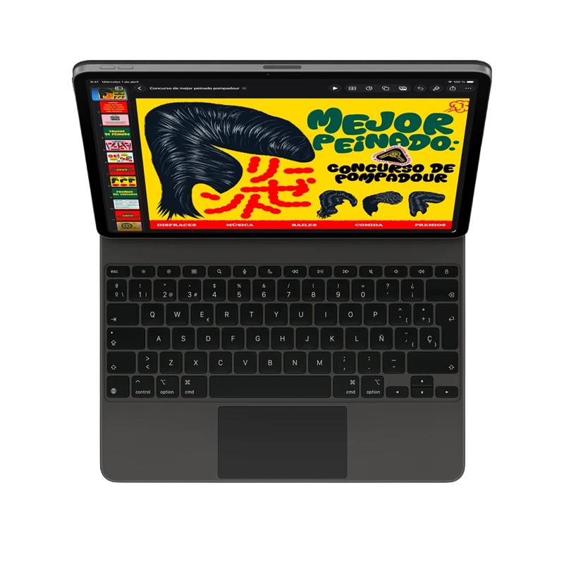 iPad Air compatible con Apple Pencil Pro y Magic Keyboard