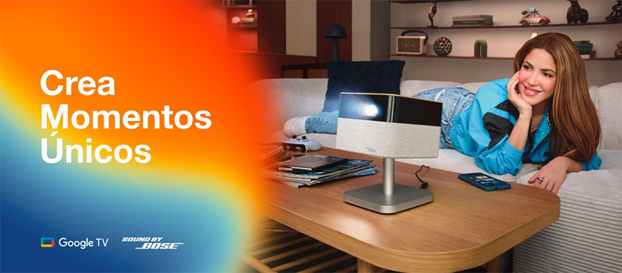 Crea momentos &uacute;nicos - EPSON Lifestudio con tecnolog&iacute;a Google TV y sonido BOSE