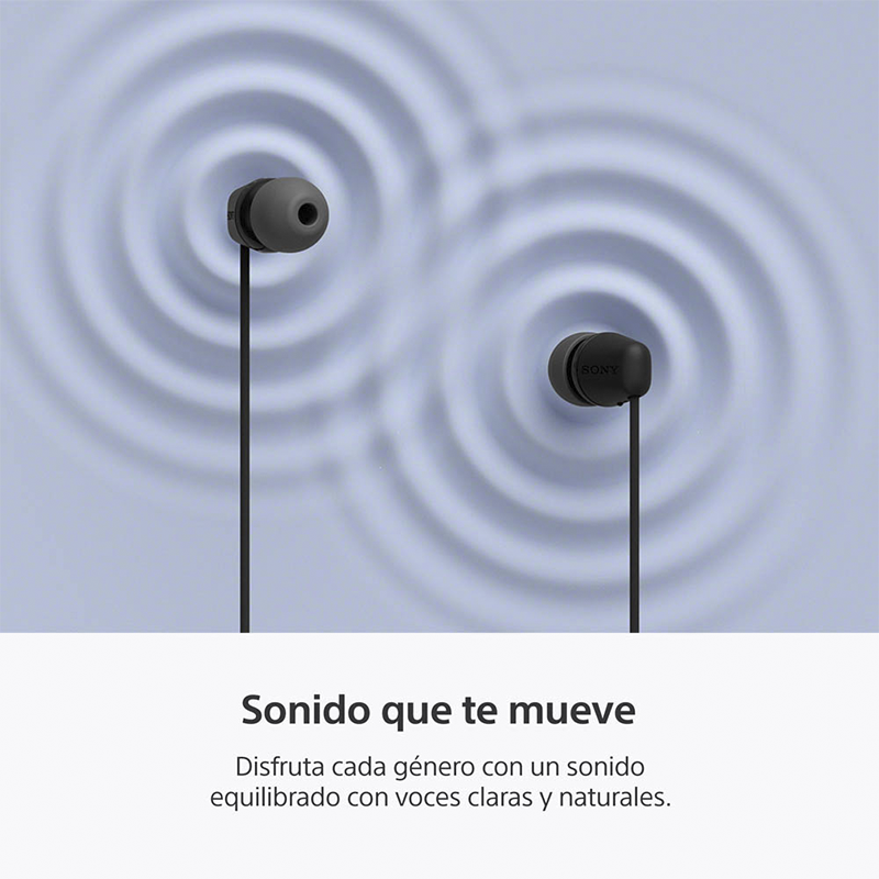 Aud&iacute;fonos internos Sony con conexi&oacute;n USB-C y dise&ntilde;o ergon&oacute;mico