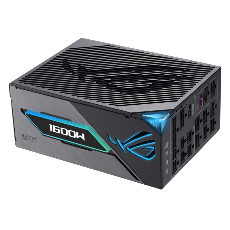Fuente de poder ROG THOR 1600W Titanium III con dise&ntilde;o premium