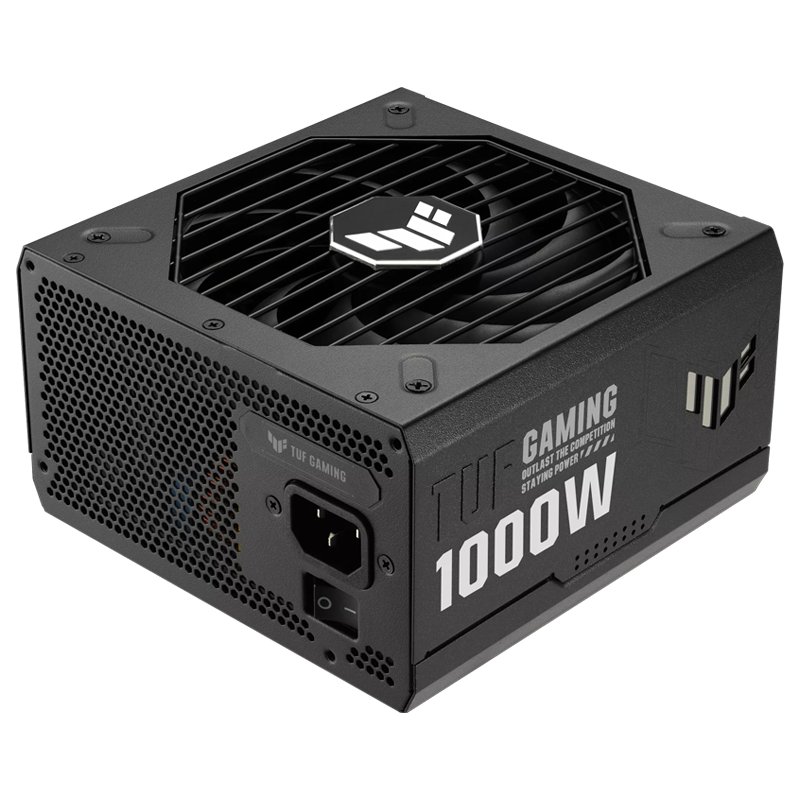 Fuente de poder ASUS TUF Gaming 1000W Gold con dise&ntilde;o robusto