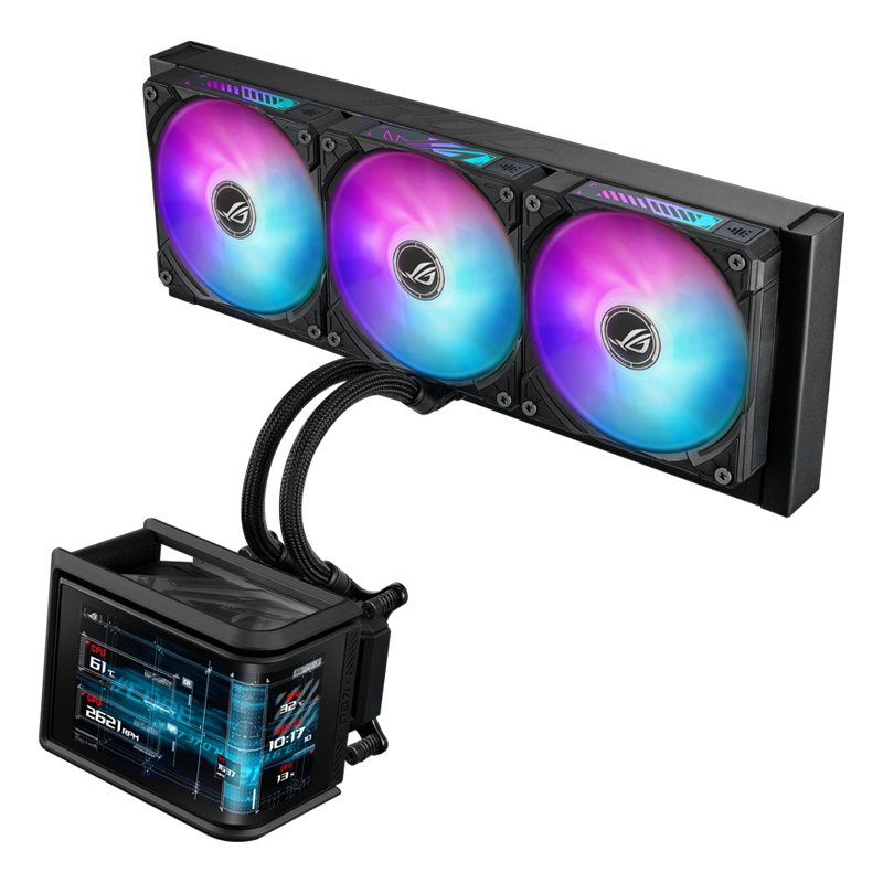 Ventiladores ROG RYUO IV MF-12C ARGB con iluminaci&oacute;n din&aacute;mica