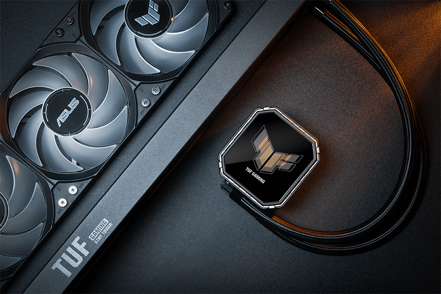 Ventiladores TUF GAMING ARGB de alta presi&oacute;n est&aacute;tica