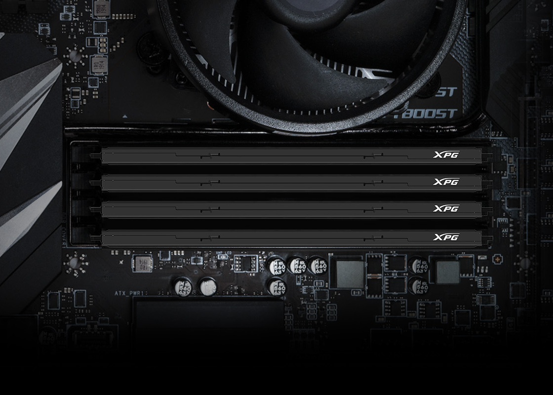 M&oacute;dulo de memoria XPG GAMMIX D35 resaltando su alta durabilidad