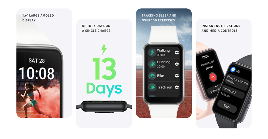 Resumen de las principales caracter&iacute;sticas del Samsung Galaxy Fit 3