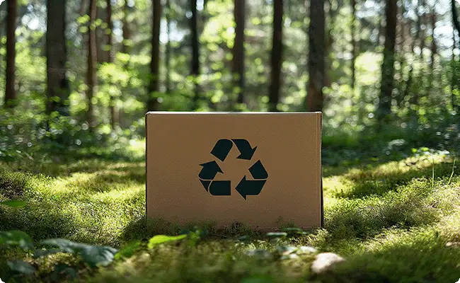 Para ayudarle a minimizar el impacto ambiental de sus compras de tecnolog&iacute;a, el monitor se empaqueta y se env&iacute;a en cajas 100 % de papel, lo que reduce la dependencia de los pl&aacute;sticos.