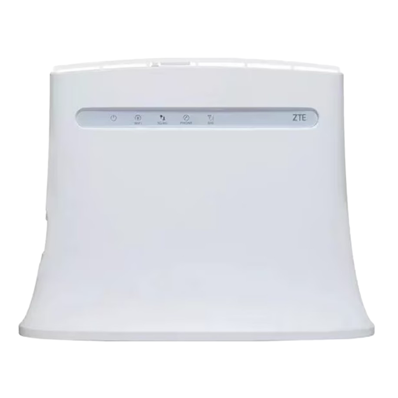 Router ZTE 4G LTE CPE con dise&ntilde;o vertical y antenas internas