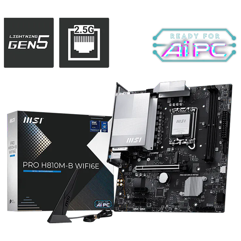 Ranuras de expansi&oacute;n PCIe 5.0 y puerto M.2 para almacenamiento NVMe