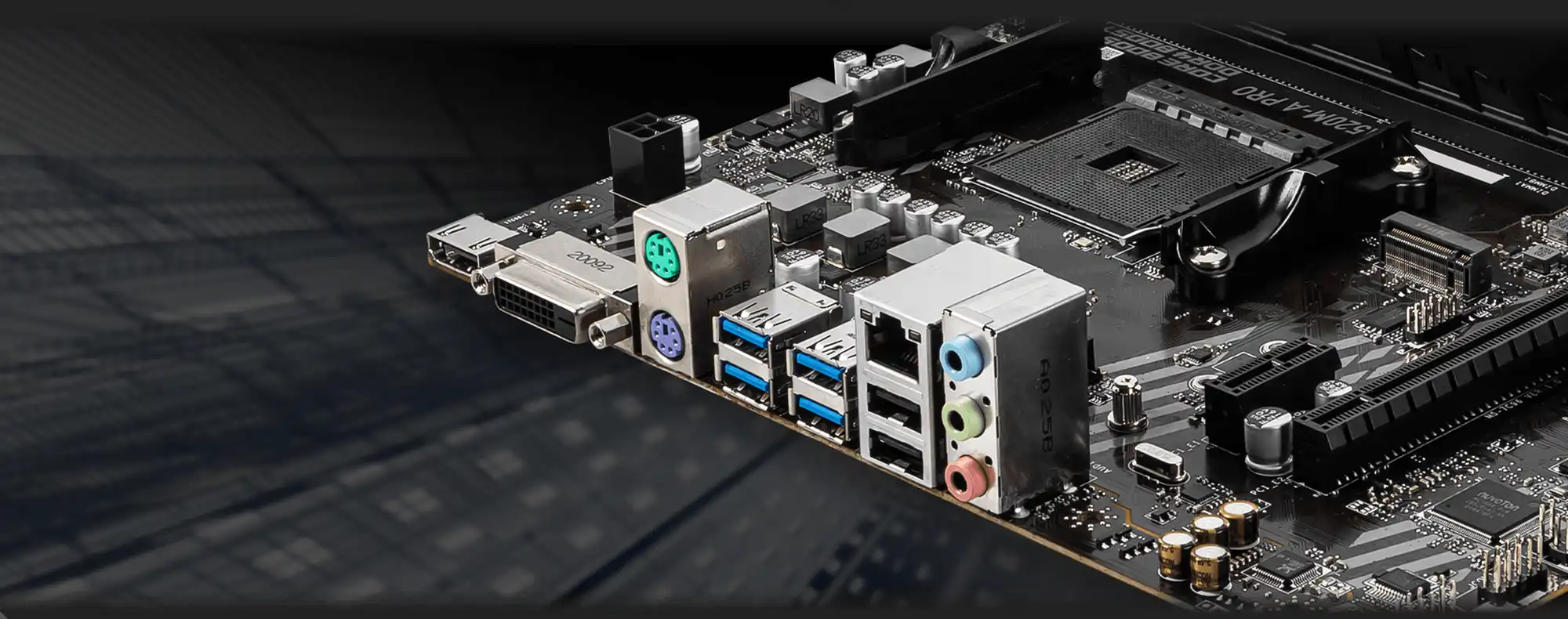 Almacenamiento ultra r&aacute;pido con slot M.2 PCIe 3.0