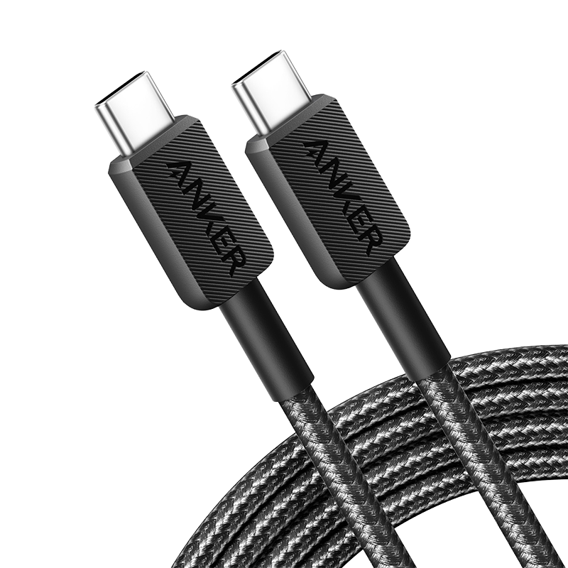 Cable Anker USB-C a USB-C Negro 1.8 metros