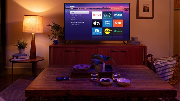Roku Streaming Stick HD dispositivo de streaming para TV con control remoto por voz y conexi&oacute;n HDMI