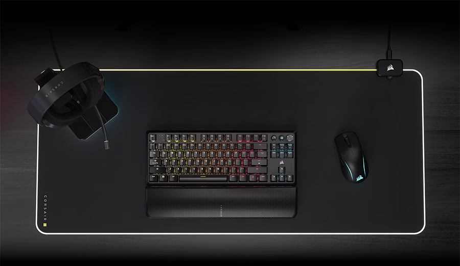 Teclado Gamer Inal&aacute;mbrico Mec&aacute;nico K70 CORE TKL RGB